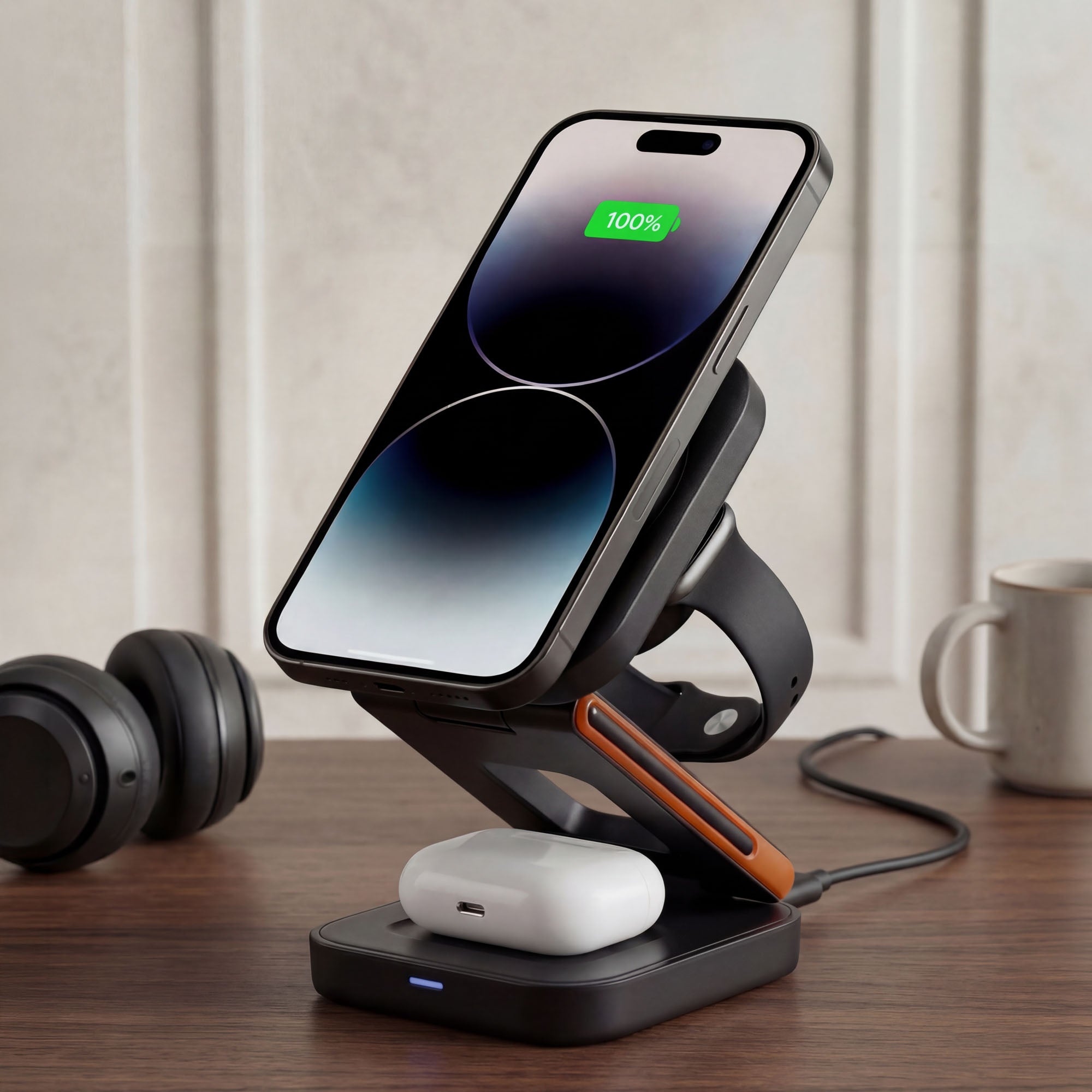3 in 1 Foldable Charging Station