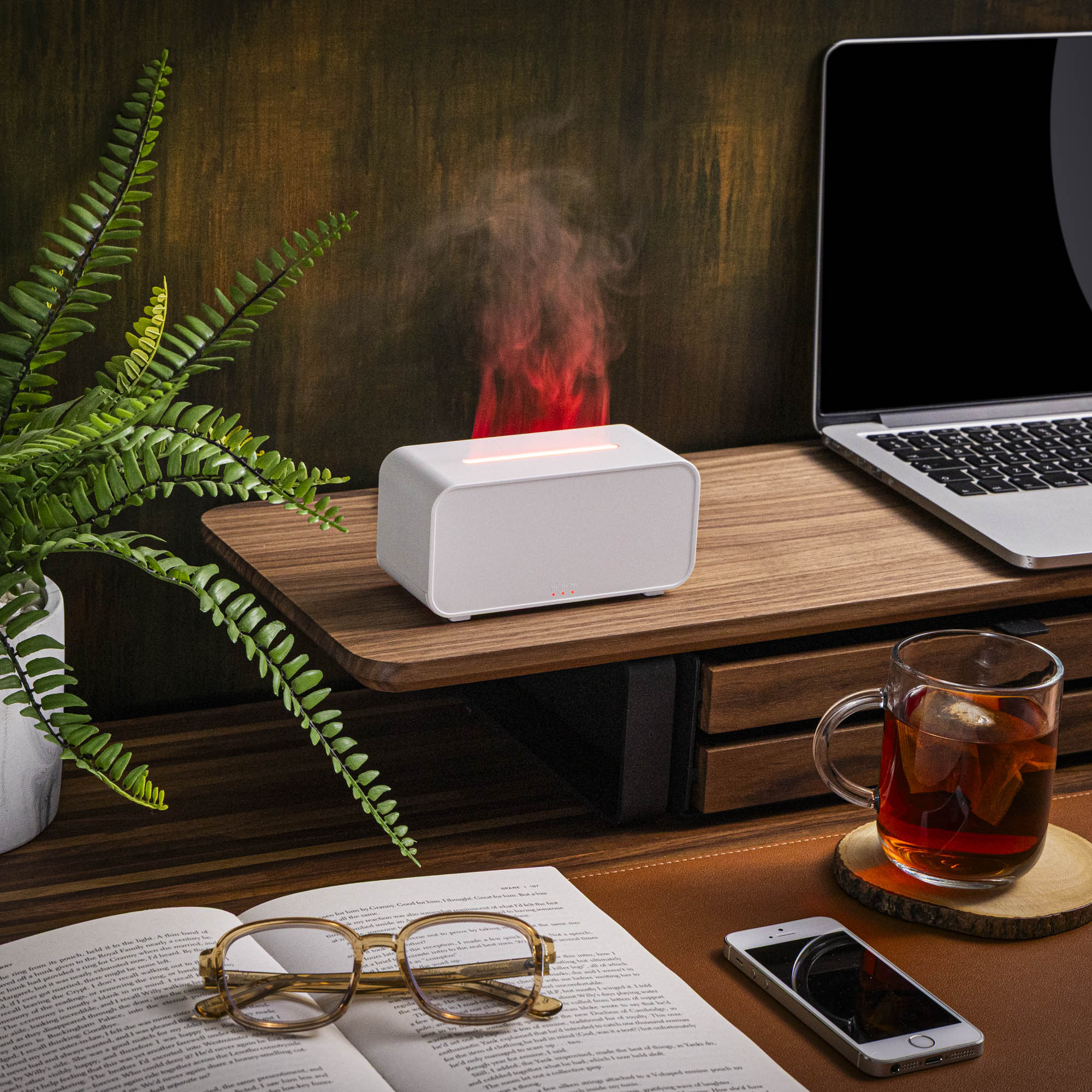 Flame Effect Aromatherapy Diffuser