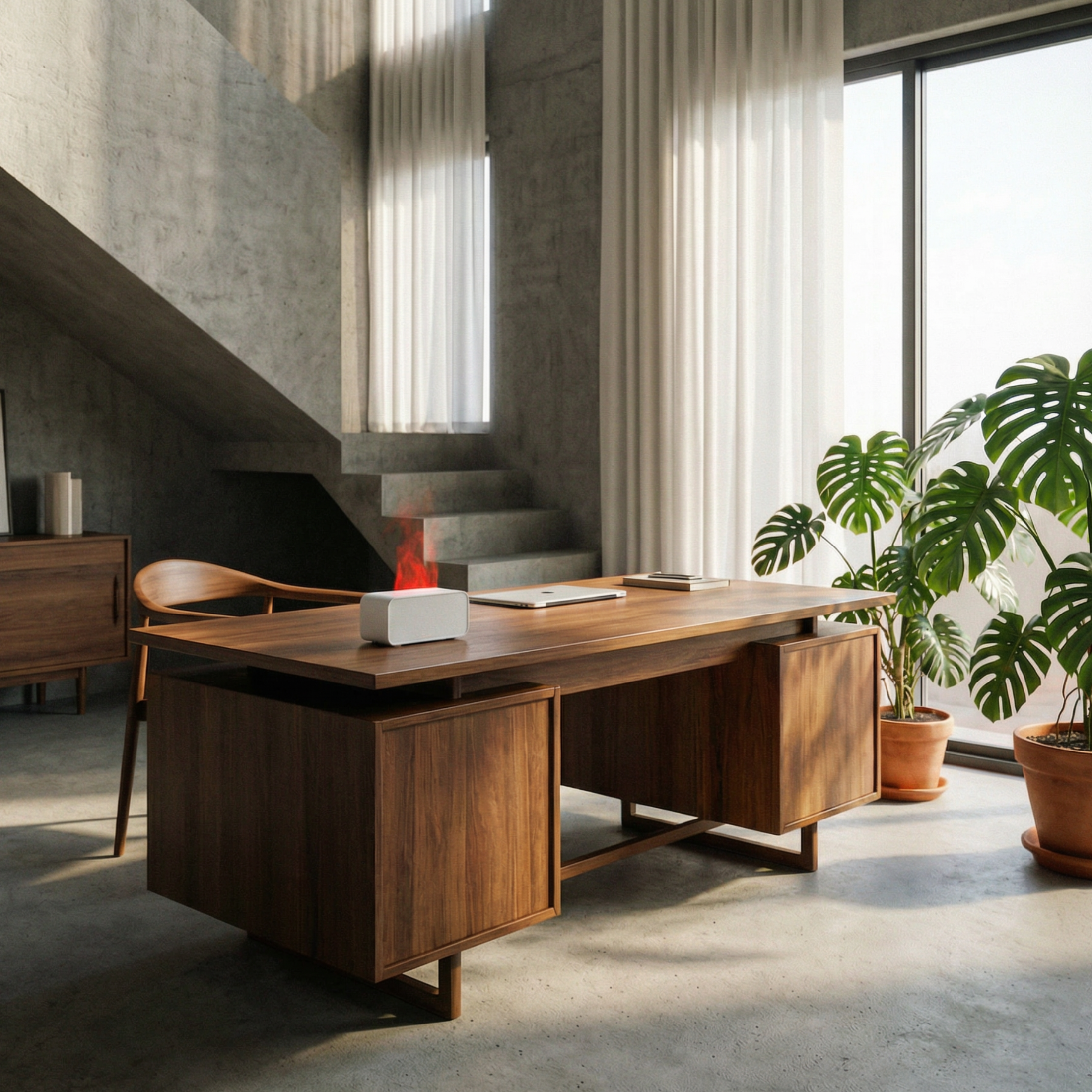 Flame Effect Aromatherapy Diffuser