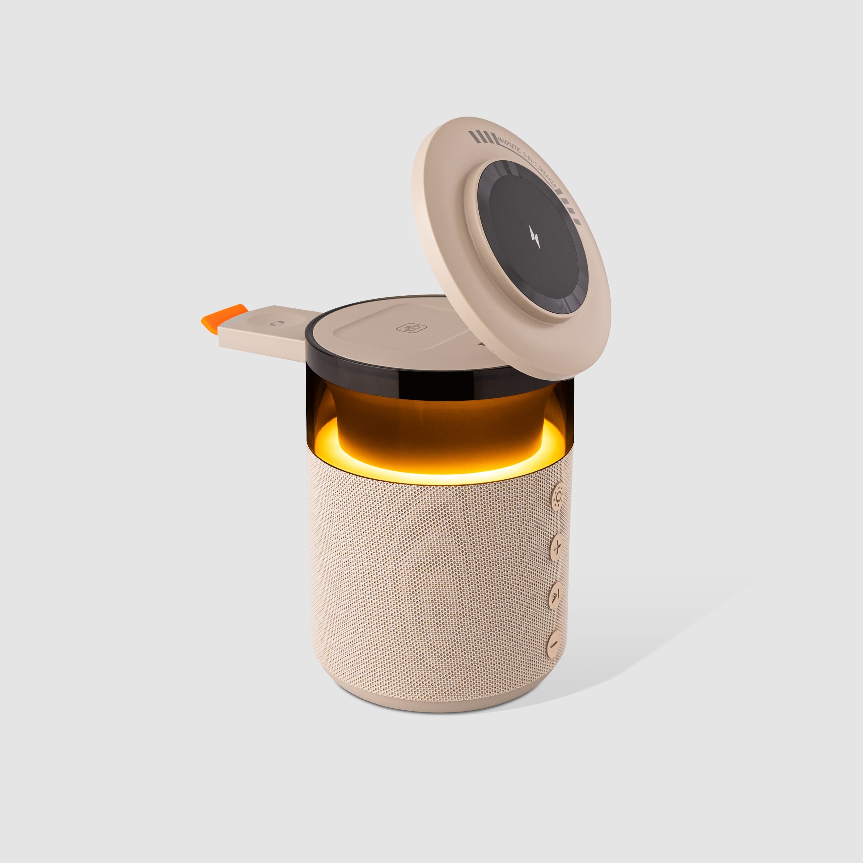 Gadget Mint 5-in-1 Charging Station with Wireless Speaker 5-in-1 Charging Station with Wireless Speaker